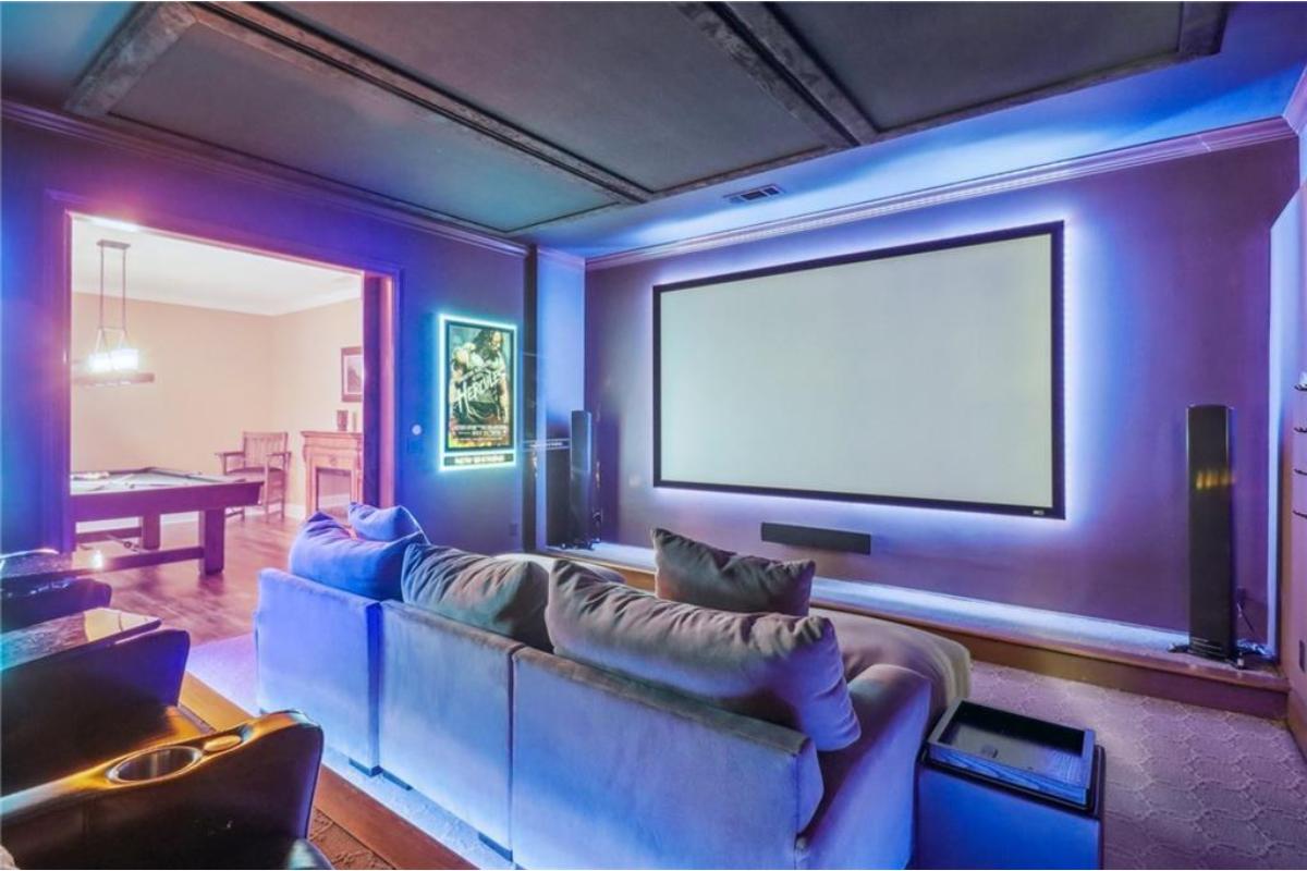 Theater room