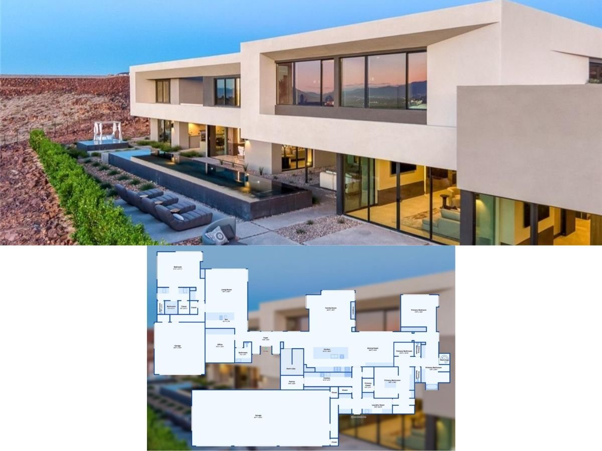 Custom Style 4-Bedroom Single Family Home (7,976 Sq. Ft. Floor Plan)