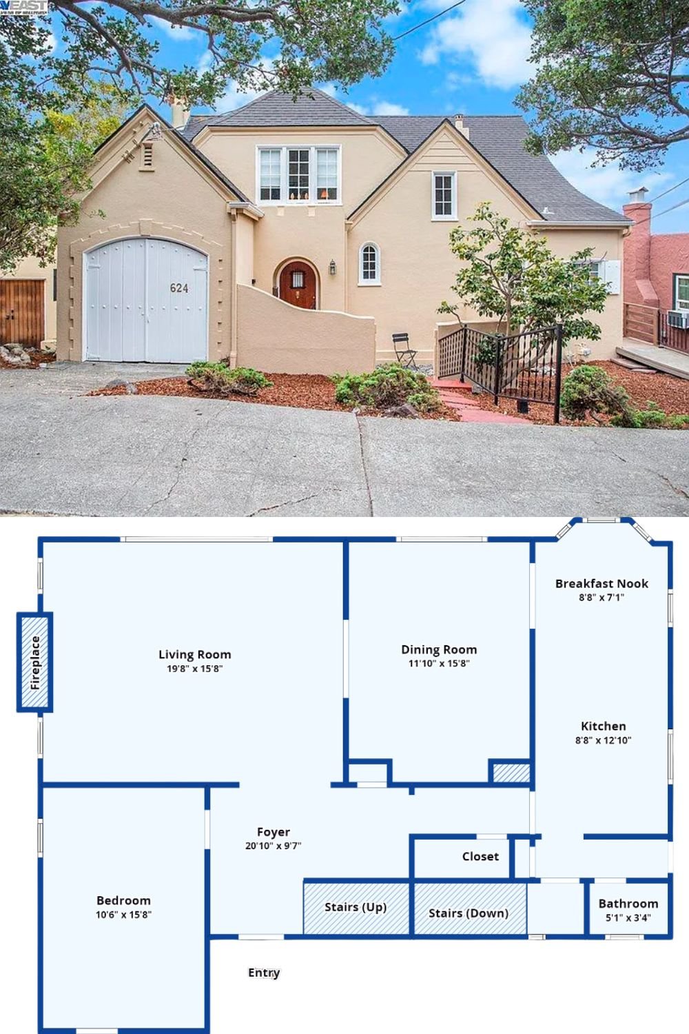 3-Bedroom Traditional Style Single Family Home