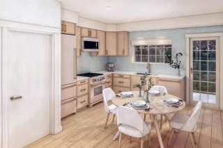 Shingled 2-Bedroom Country Cottage with Covered Front and Back Porches ...