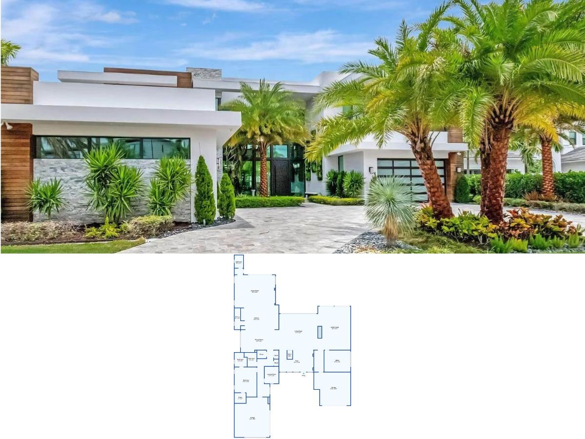 6-Bedroom Mansion (7,894 Sq. Ft. Floor Plan)