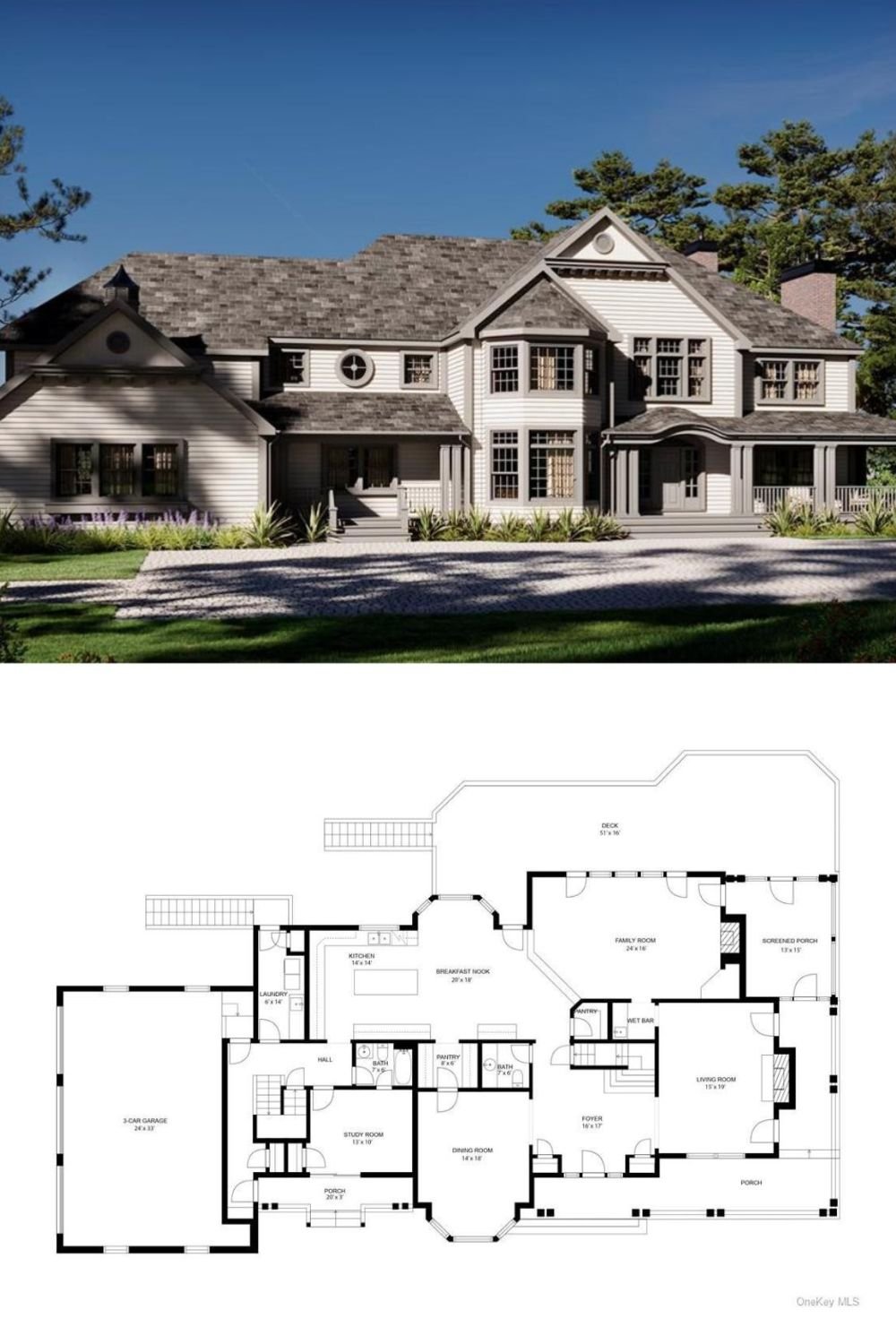 4-Bedroom Mansion (5,000 Sq. Ft. Floor Plan)