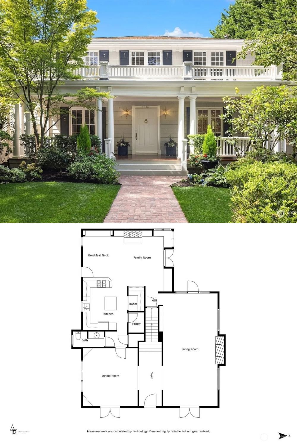 4-Bedroom Traditional Style Home