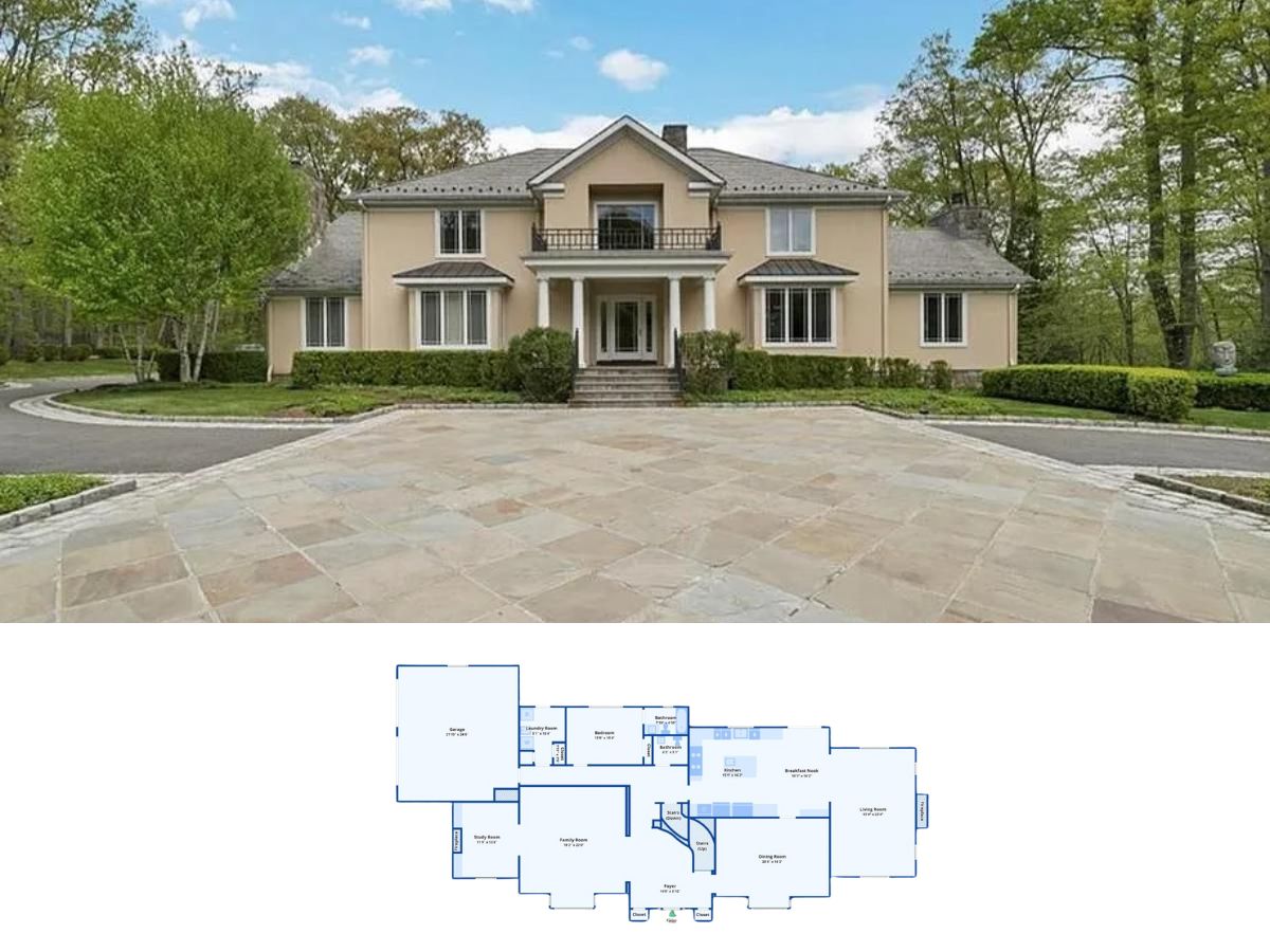 5-Bedroom Mansion (6,500 Sq. Ft. Floor Plan)