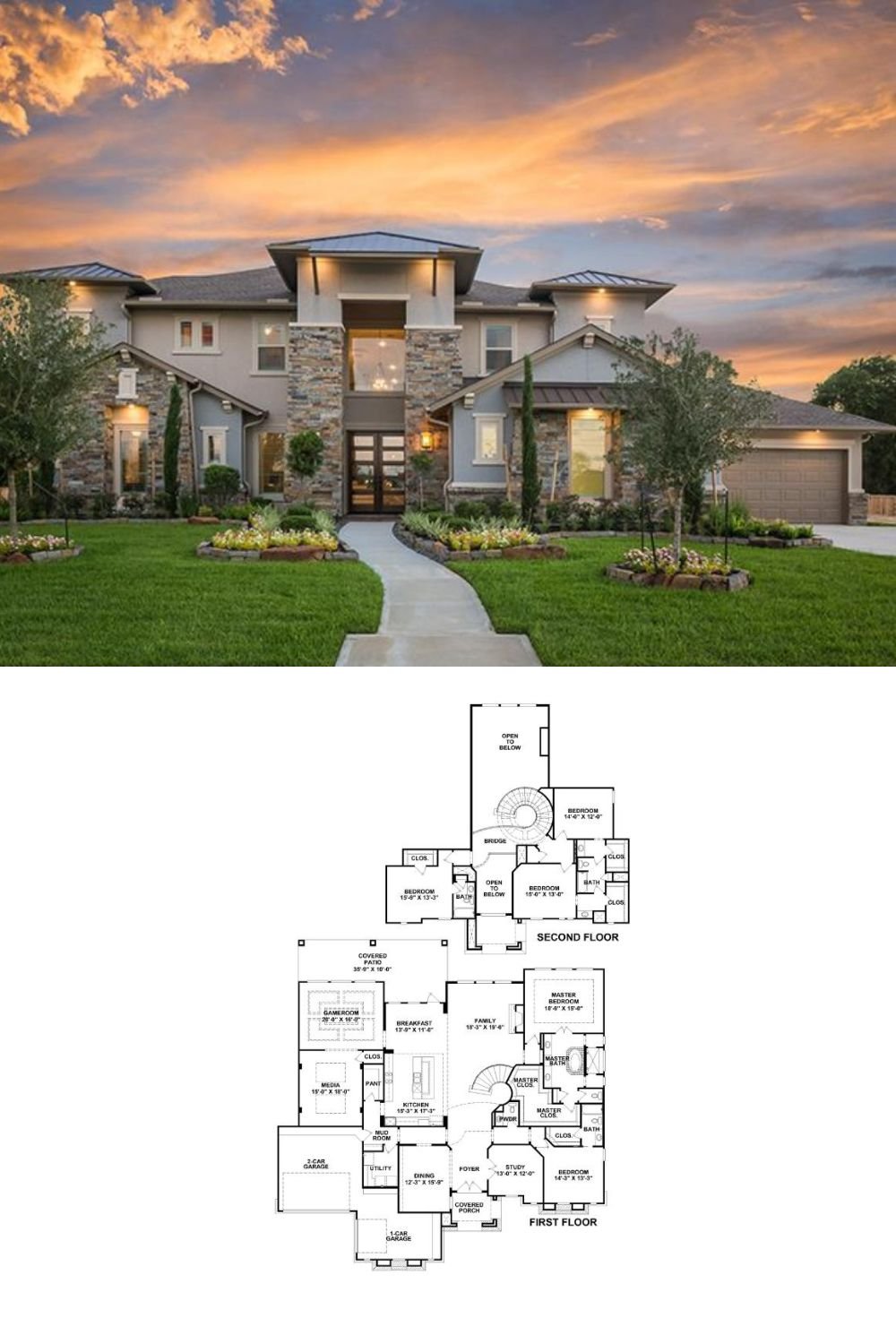 5-Bedroom Mansion (4,861 Sq. Ft. Floor Plan)