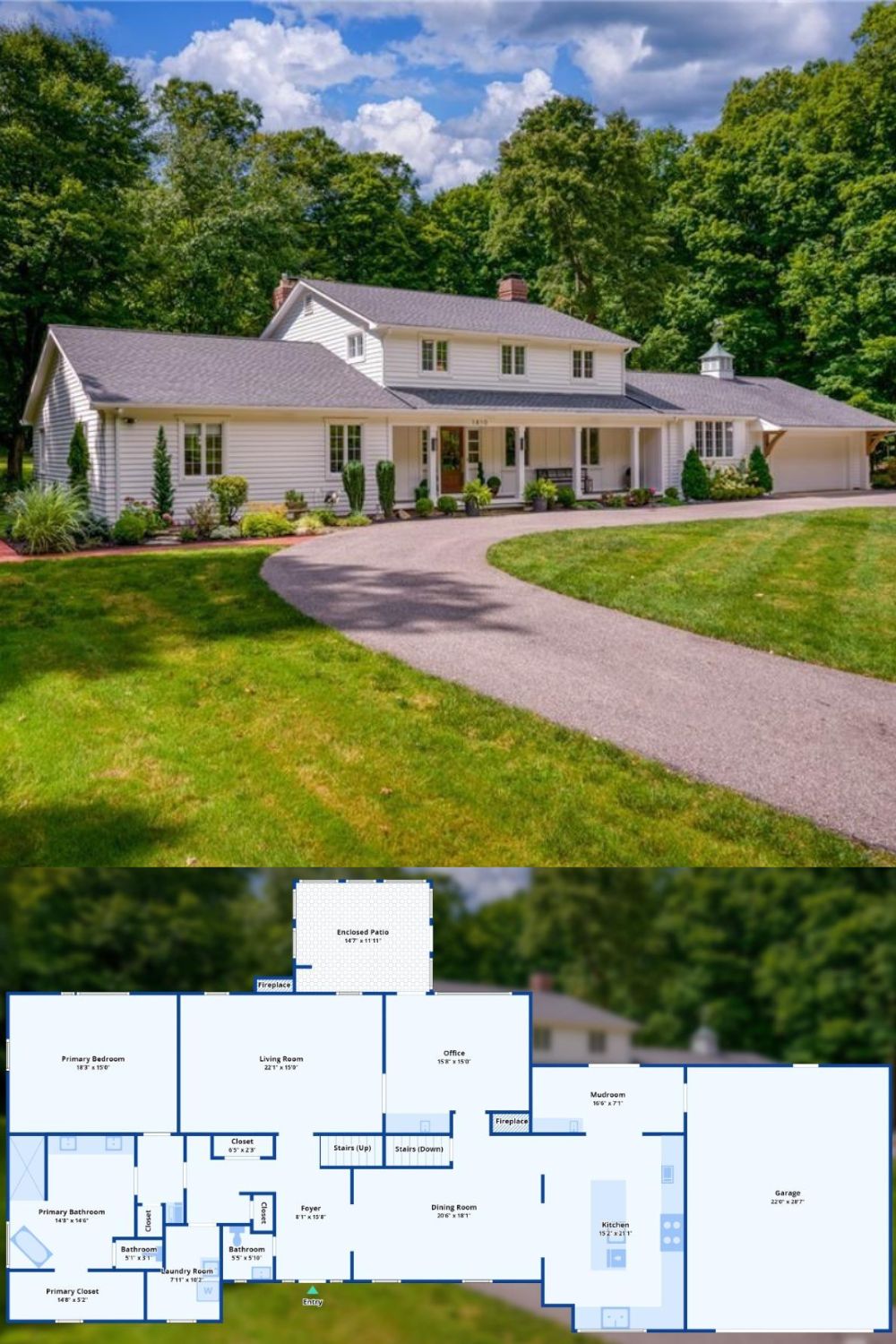 2-Story 4-Bedroom Colonial Style Home