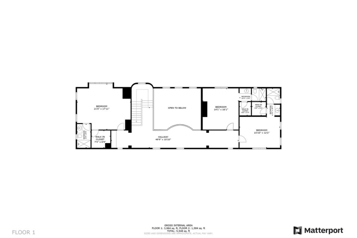 Upper level
