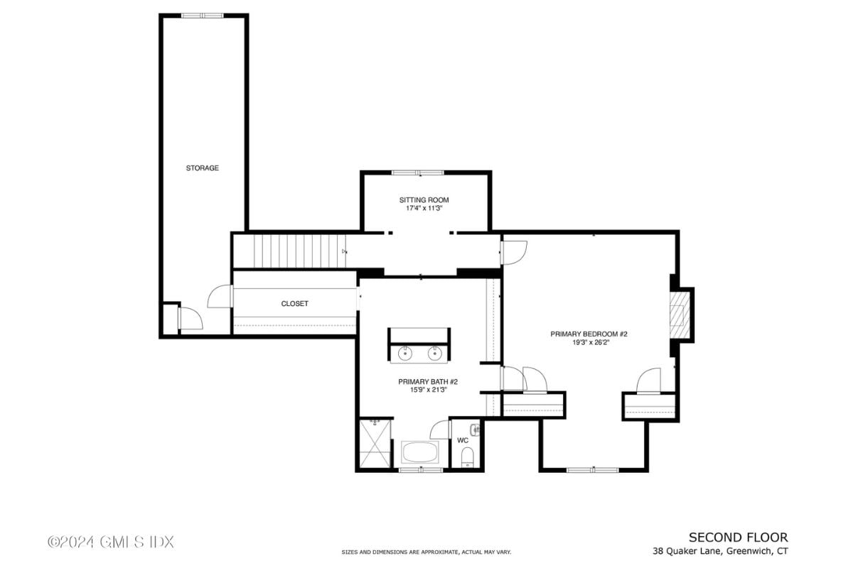 A second floor plan.