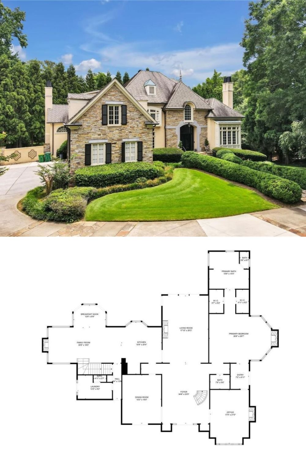 7-Bedroom Mansion (11,848 Sq. Ft. Floor Plan)