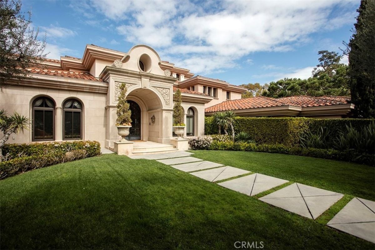 The front exterior of the property.