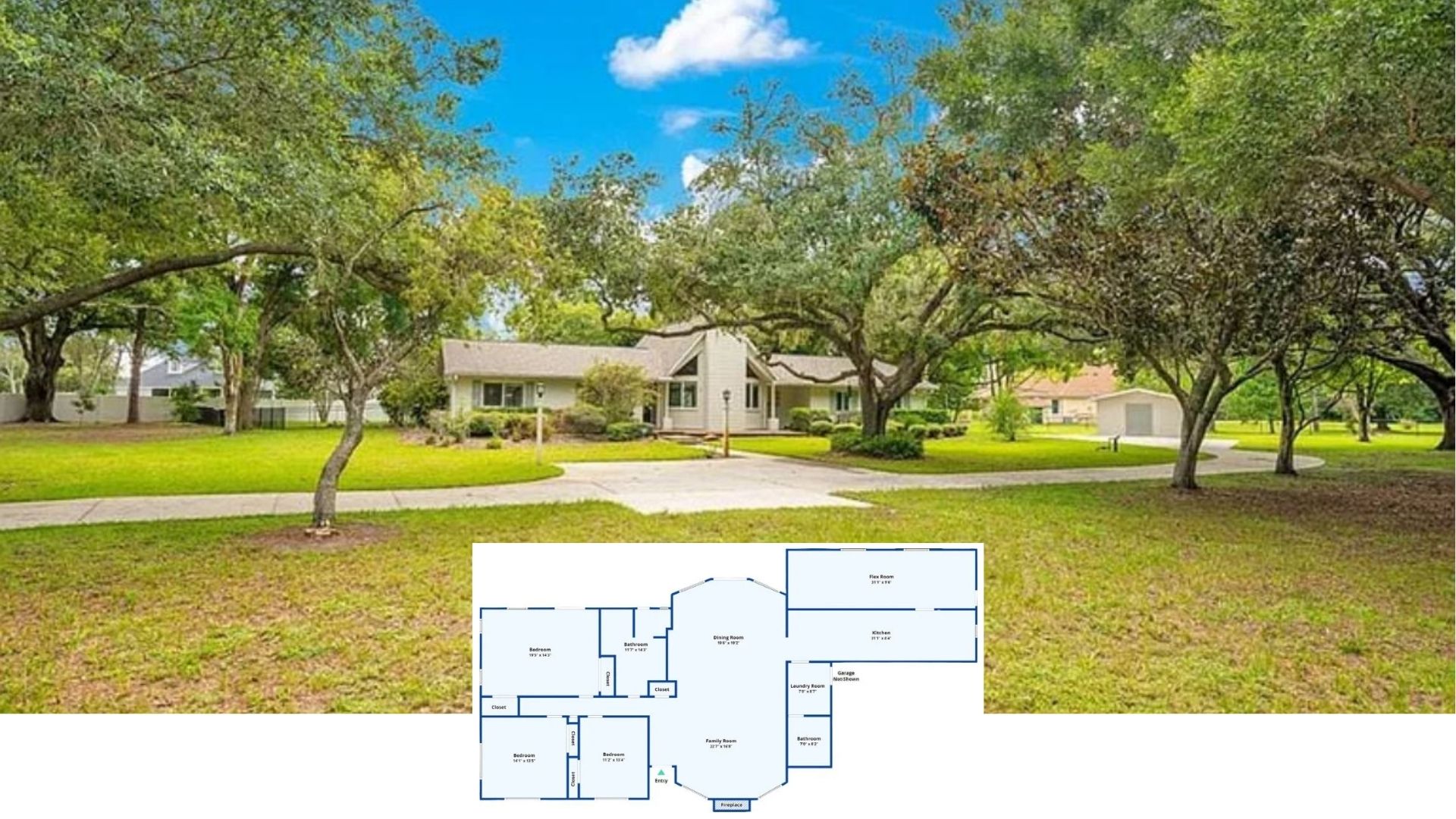 Tour This 3-Bedroom Modern Farmhouse Retreat with Pool, Pergola, and Flex Room (Approx. 2,400 Sq. Ft.)