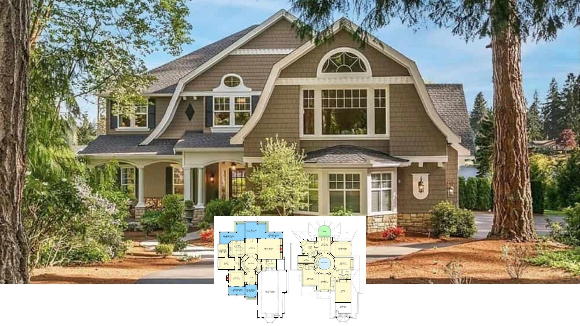 Step Inside This 4,422-Sq.-Ft. Craftsman Estate with Rotunda Foyer and Four-Car Garage (Floor Plan)