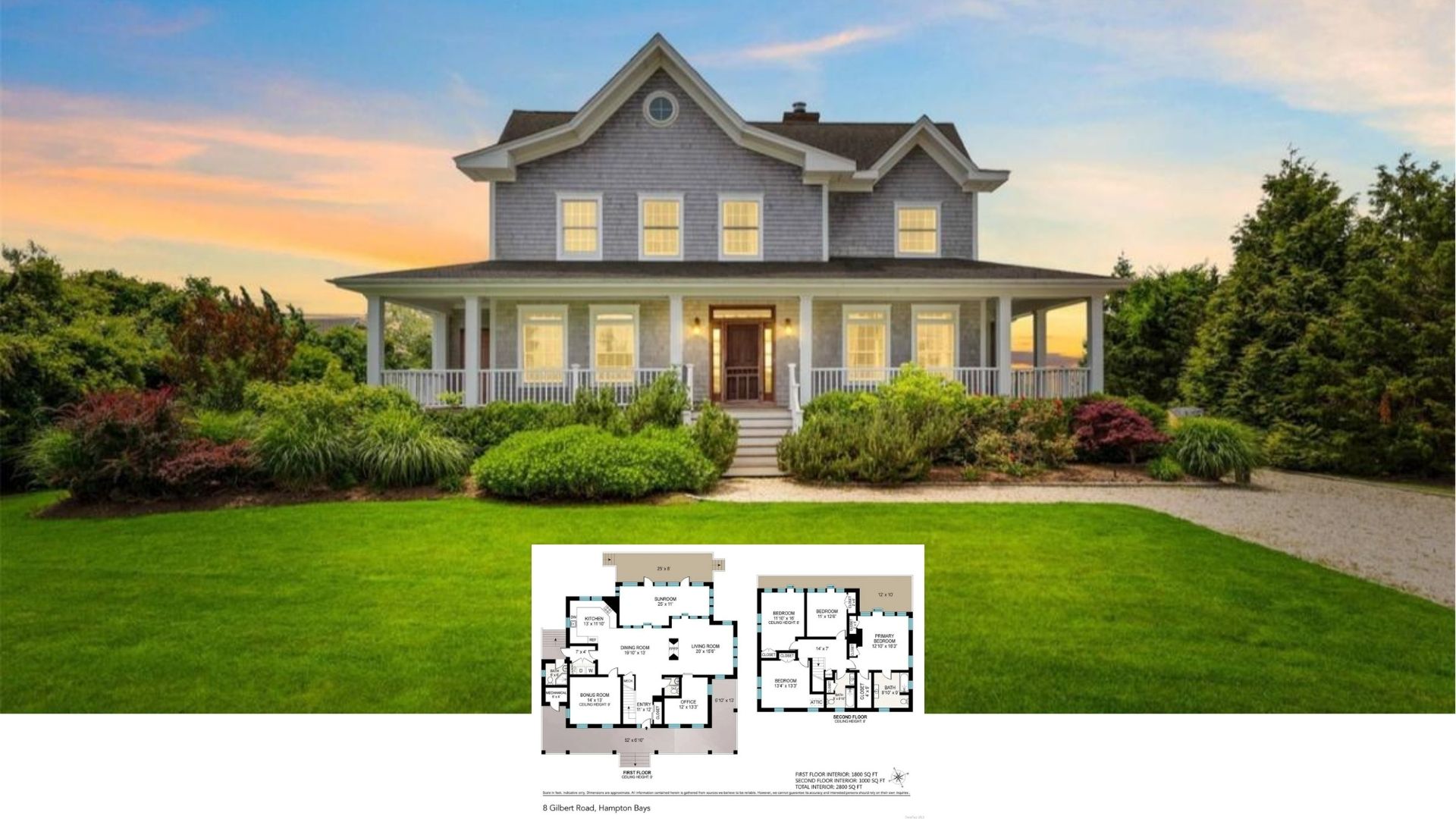 Step Inside This Breezy 2,700-Sq.-Ft. Coastal Craftsman with a Wraparound Porch and Sunroom (Floor Plan)