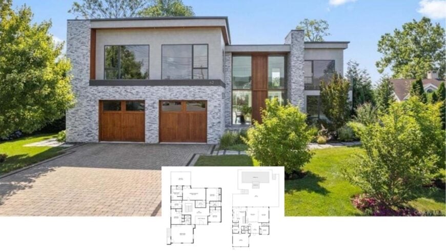 Tour This 6,400-Sq-Ft Contemporary Lakefront Home with 5 Bedrooms, 6 Baths, and Resort-Style Terraces