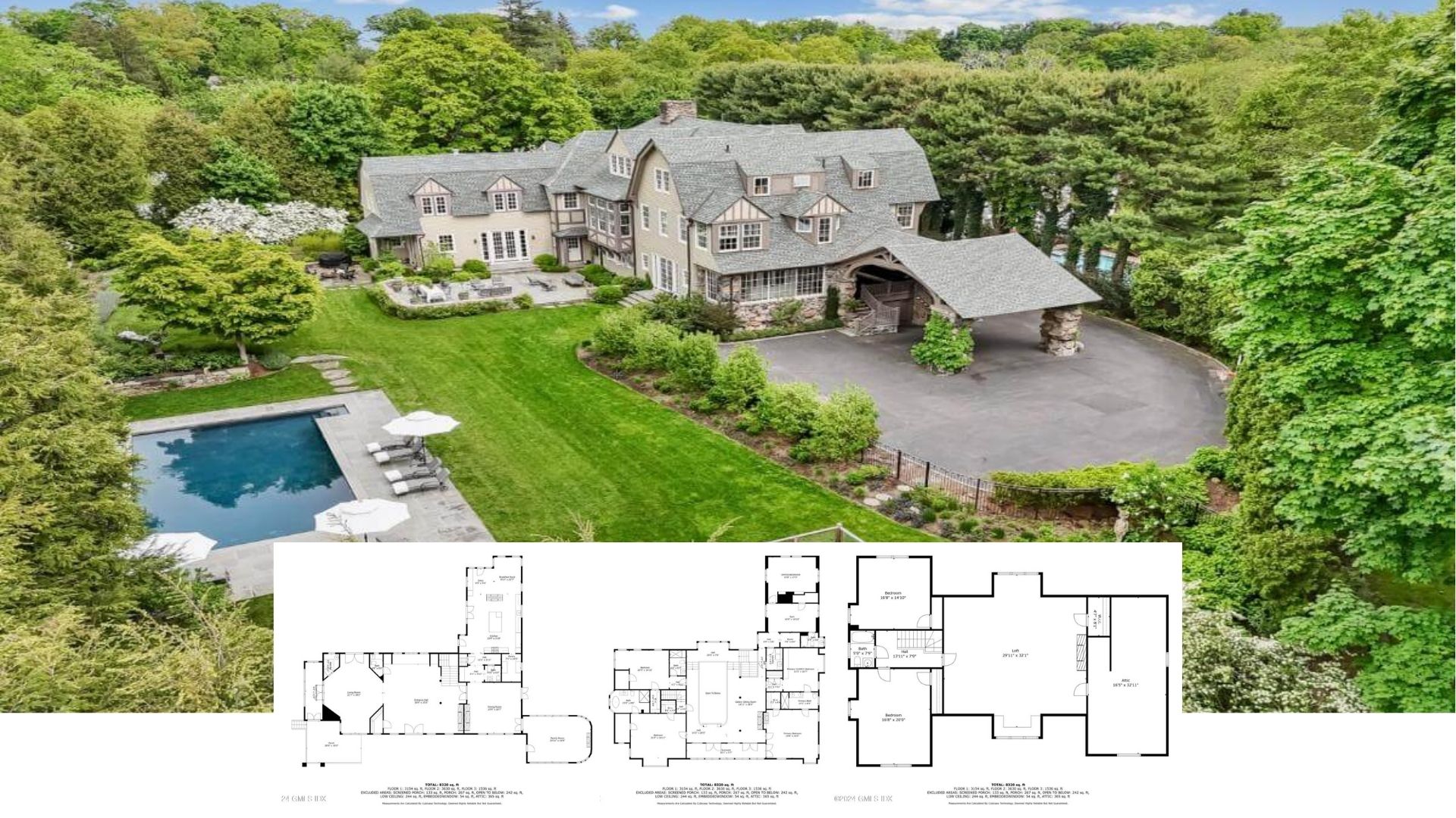 Step Inside This 6,400-Sq.-Ft. Craftsman Manor with Tudor Flair and Lush Gardens