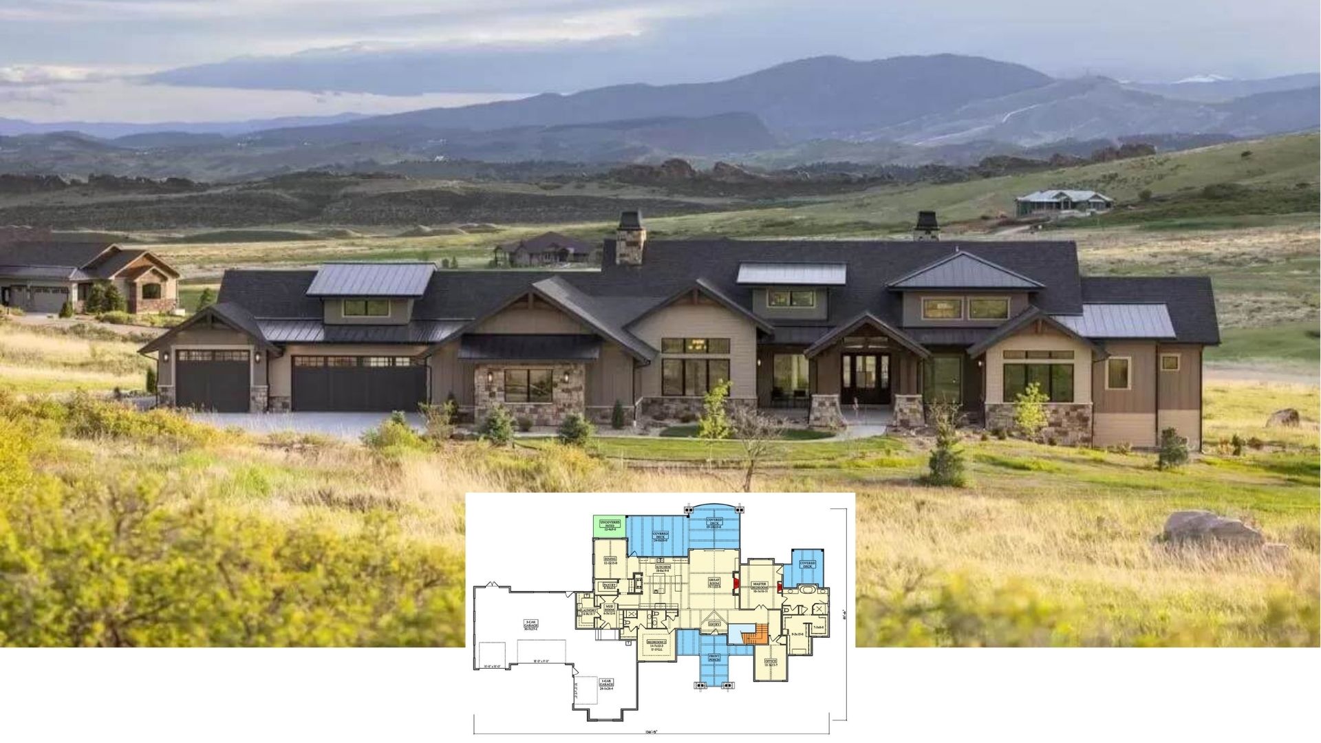 Step Inside This 4-Bedroom, 4.5-Bath Mountain Craftsman With Vaulted Great Room and Walk-Out Lower Level (Approx. 4,800 Sq. Ft.)