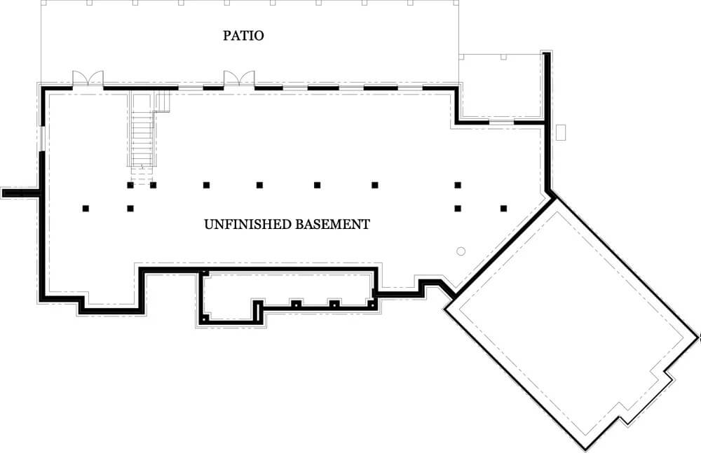 Unfinished basement