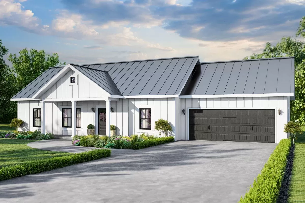 New American Ranch Home