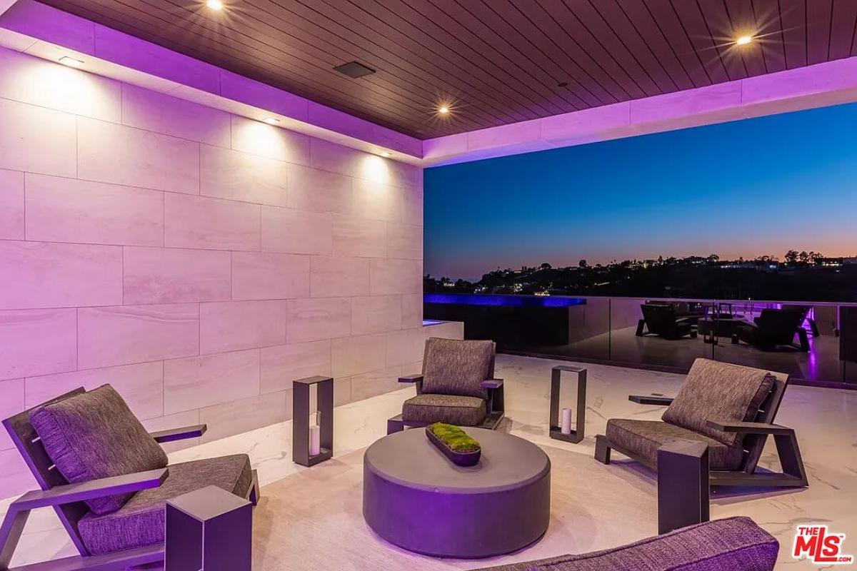Outdoor living space.