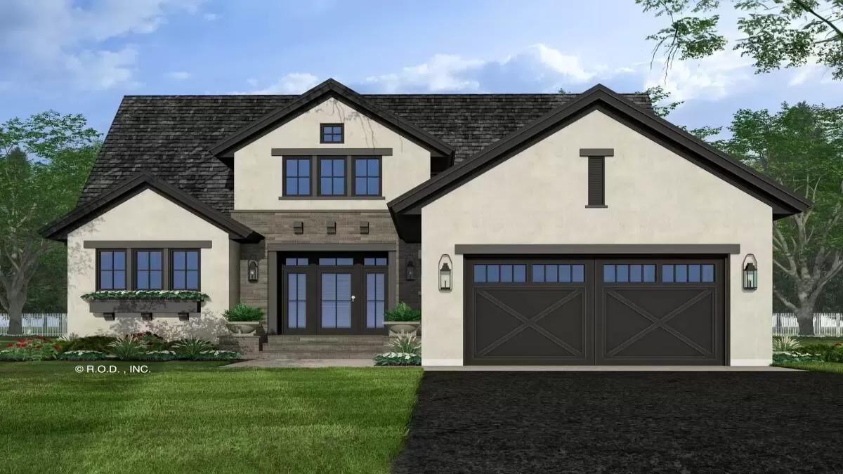 3-Bedroom Hill Country Home with Loft and Open-Concept Living (Floor Plan)