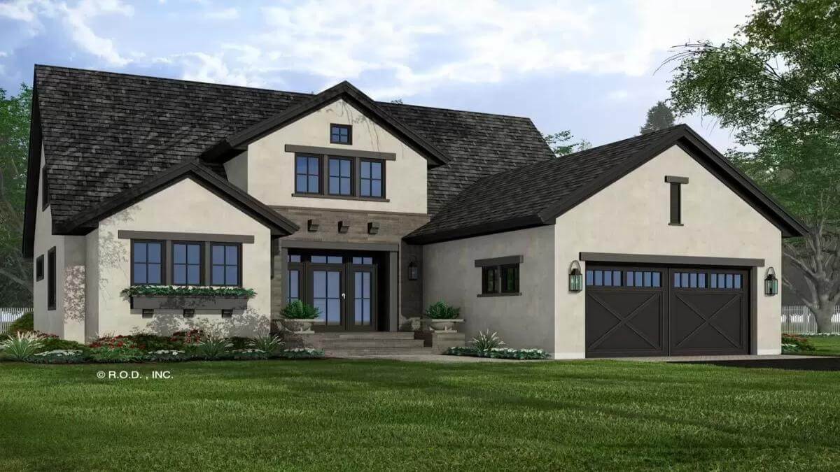 4-Bedroom Hill Country Home with Loft and Jack & Jill Bathroom (Floor Plan)