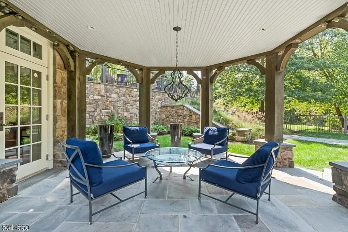 Covered patio