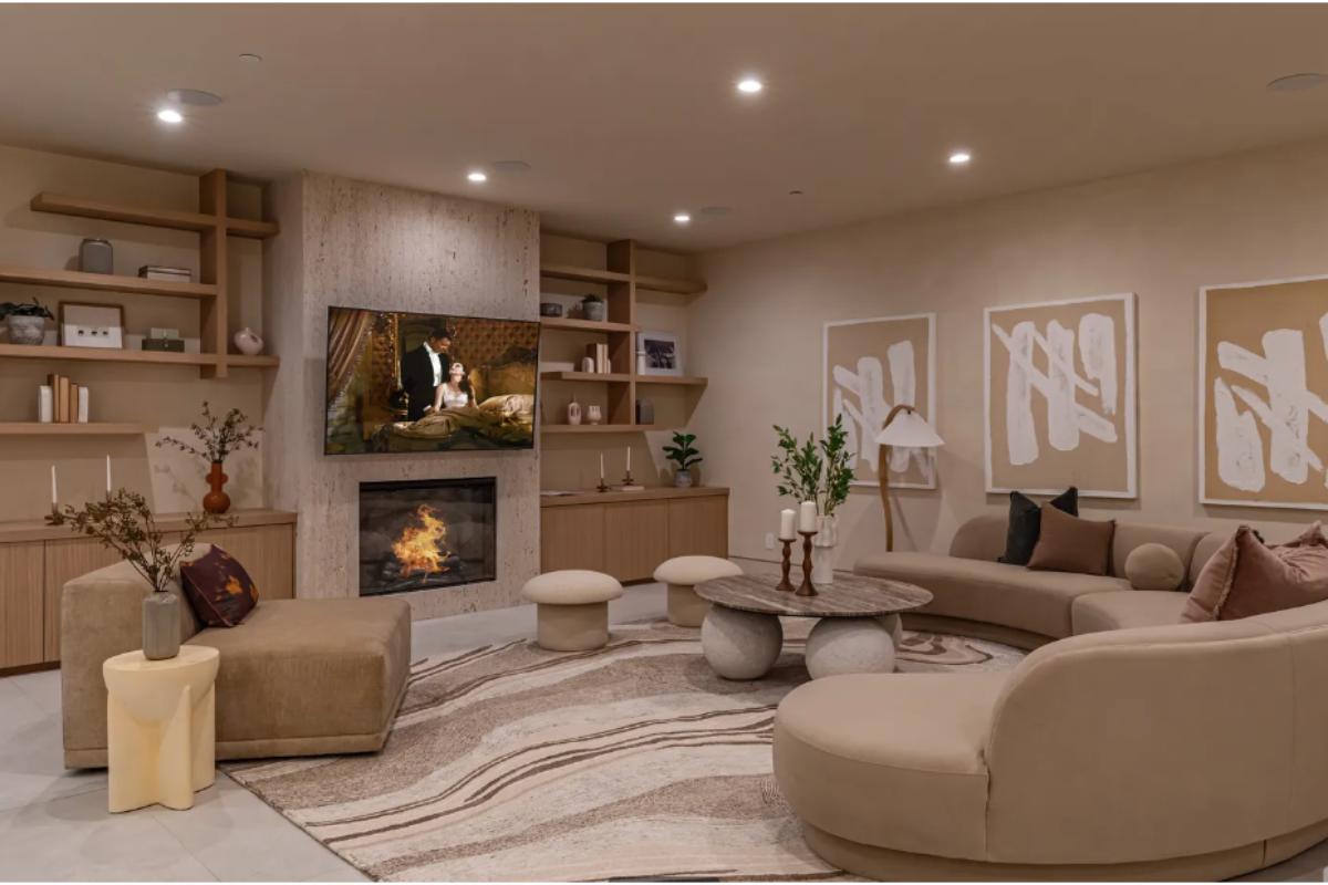 Basement's Living Room