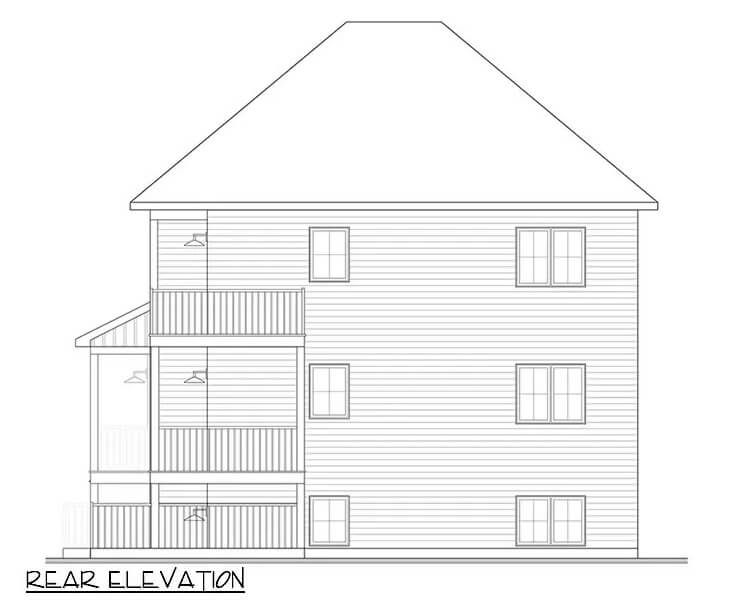 Rear Elevation