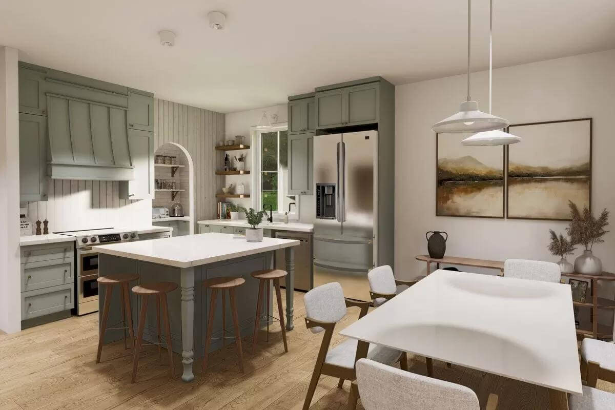Dining Area & Kitchen