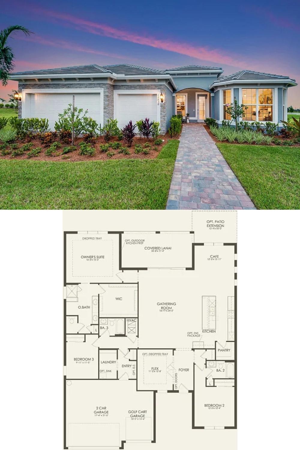 3-Bedroom Single Family Home with Covered Lanai