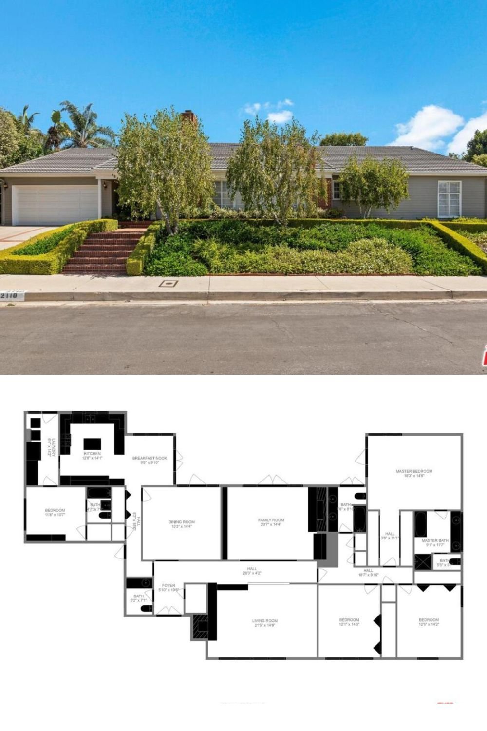 4-Bedroom Home (2,988 Sq. Ft. Floor Plan)
