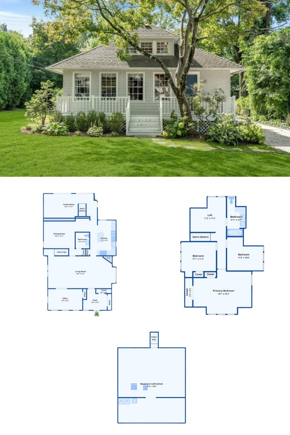 4-Bedroom Village Home with Fireplace and Expansion Potential (2,603 Sq. Ft.)