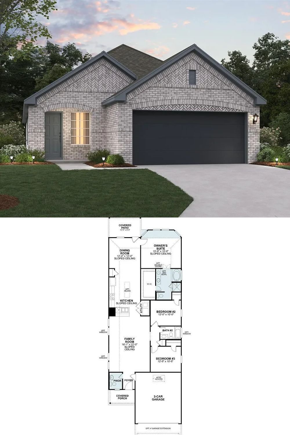 3-Bedroom Traditional Style Single Family Home