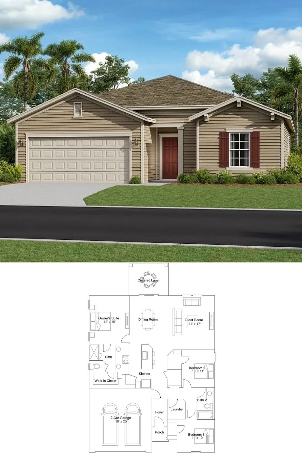 2-Bedroom Single Family Home