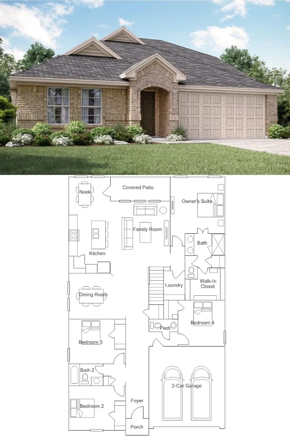 4-Bedroom Single Family Home