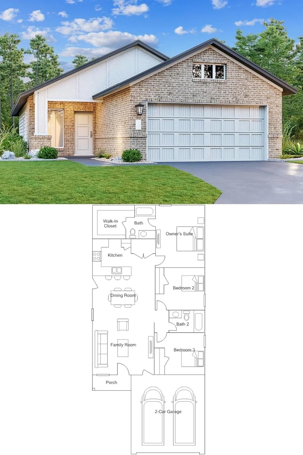 3-Bedroom Single Family Home