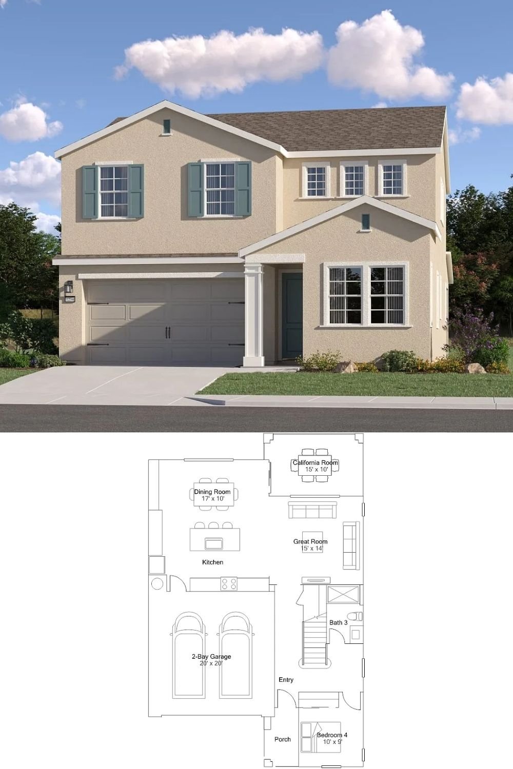 4-Bedroom Single Family Home