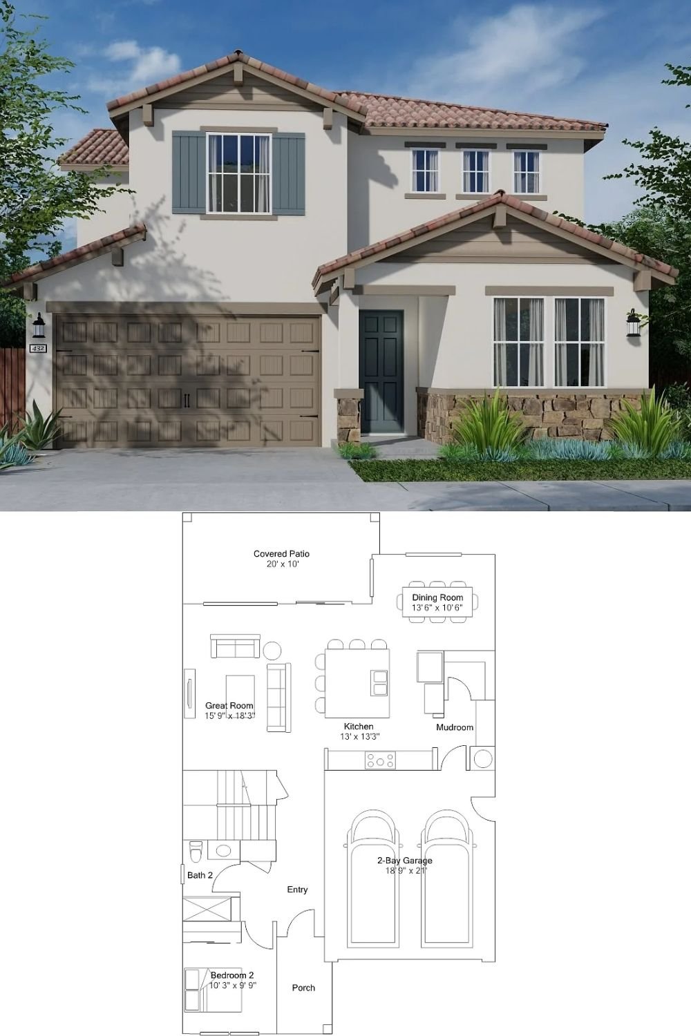 4-Bedroom Single Family Home