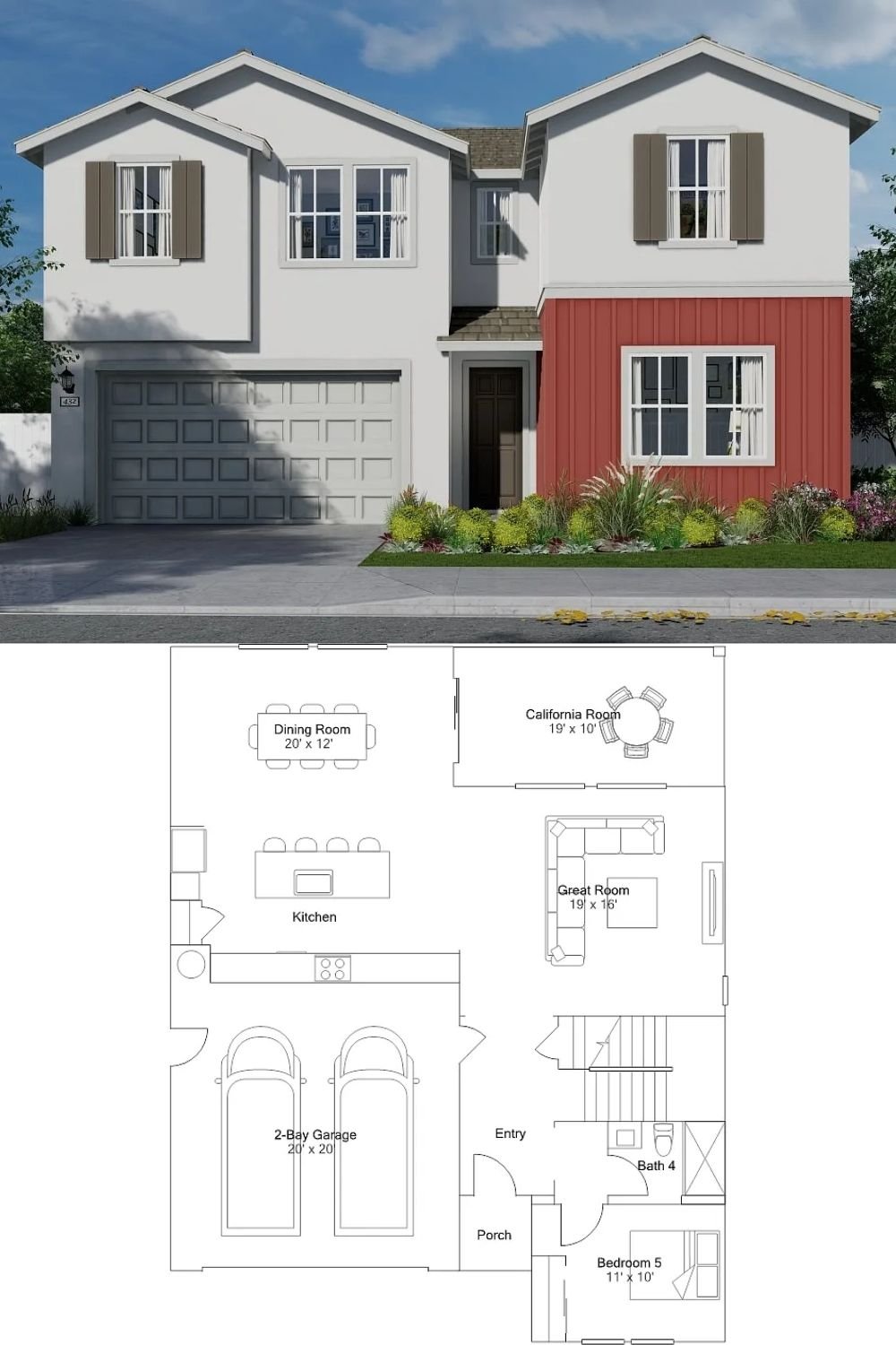 5-Bedroom Single Family Home
