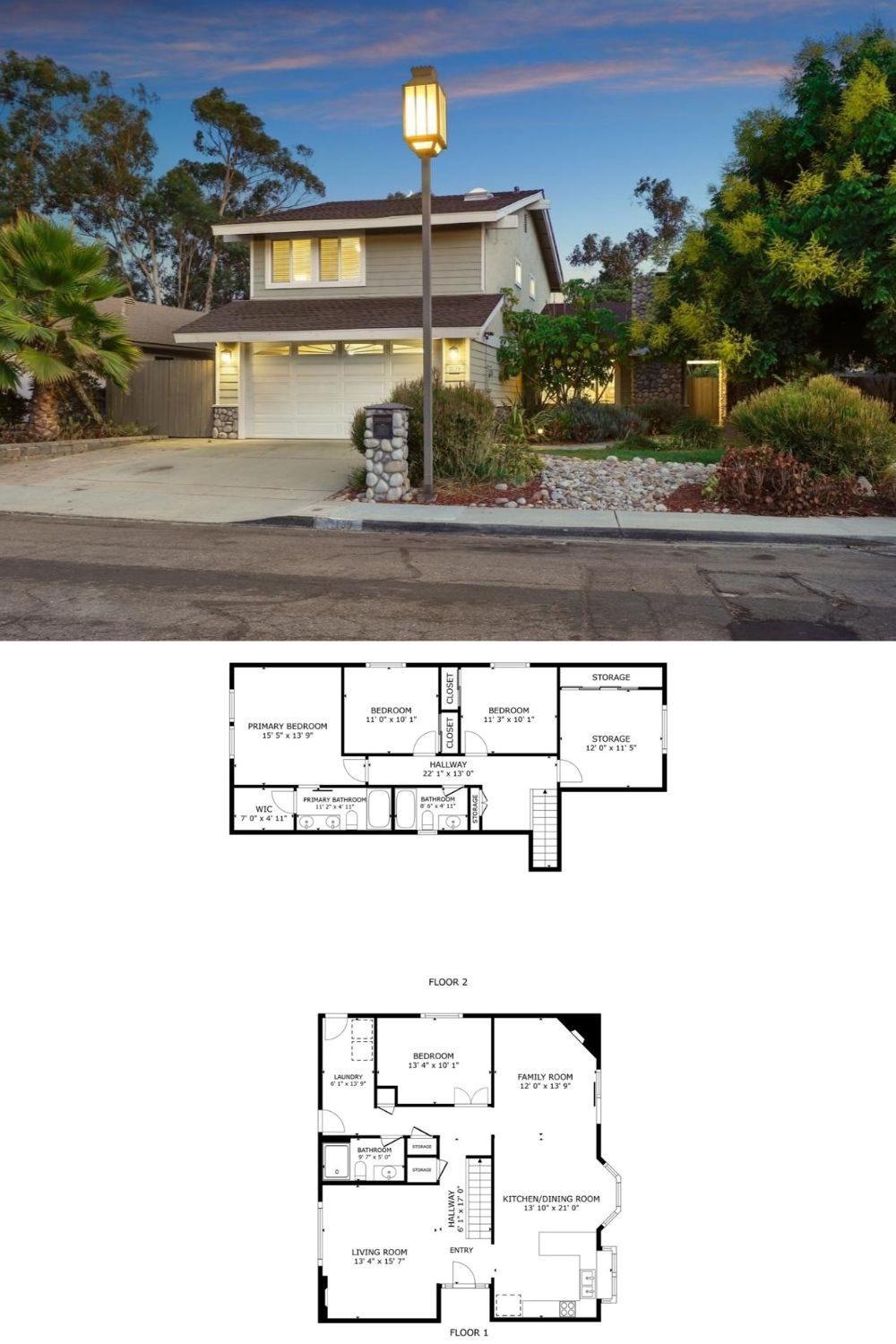 5-Bedroom Home (2,401 Sq. Ft. Floor Plan)