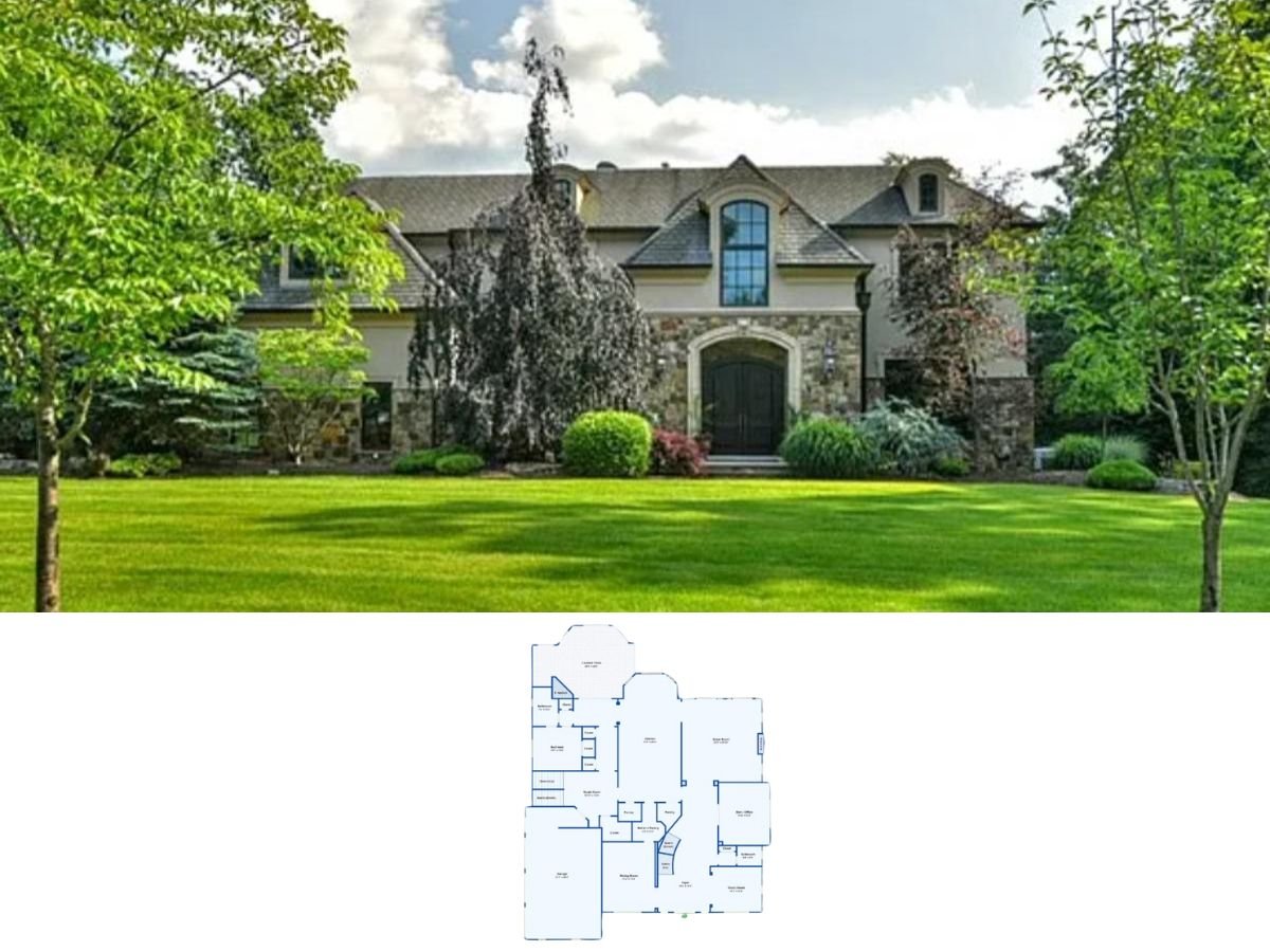 6-Bedroom Mansion (7,489 Sq. Ft. Floor Plan)