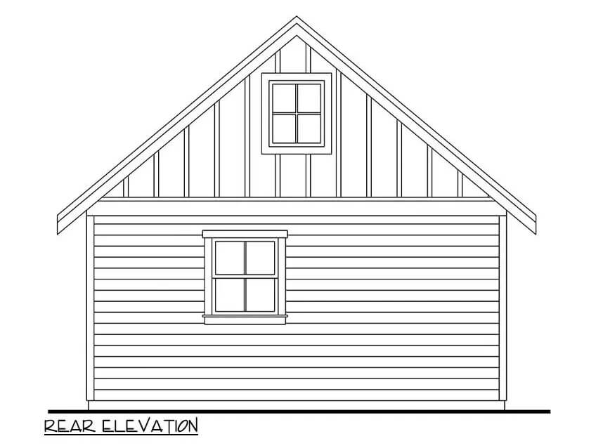 Rear Elevation