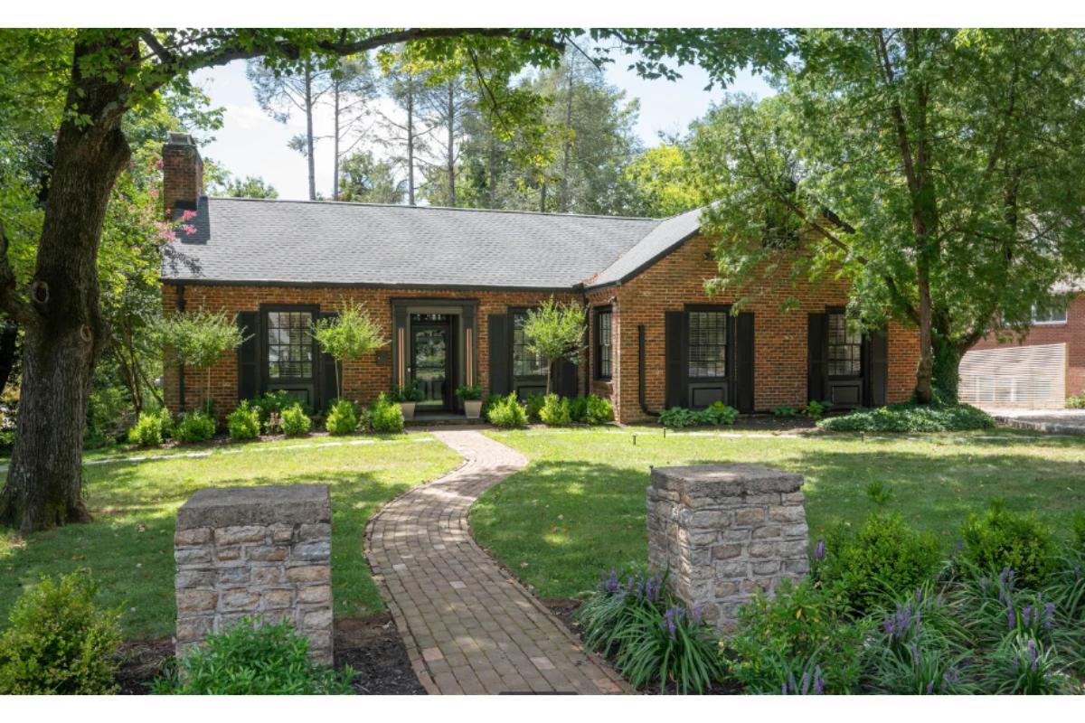 4-Bedroom Brick Home with Tiered Gardens and Bocce Court 