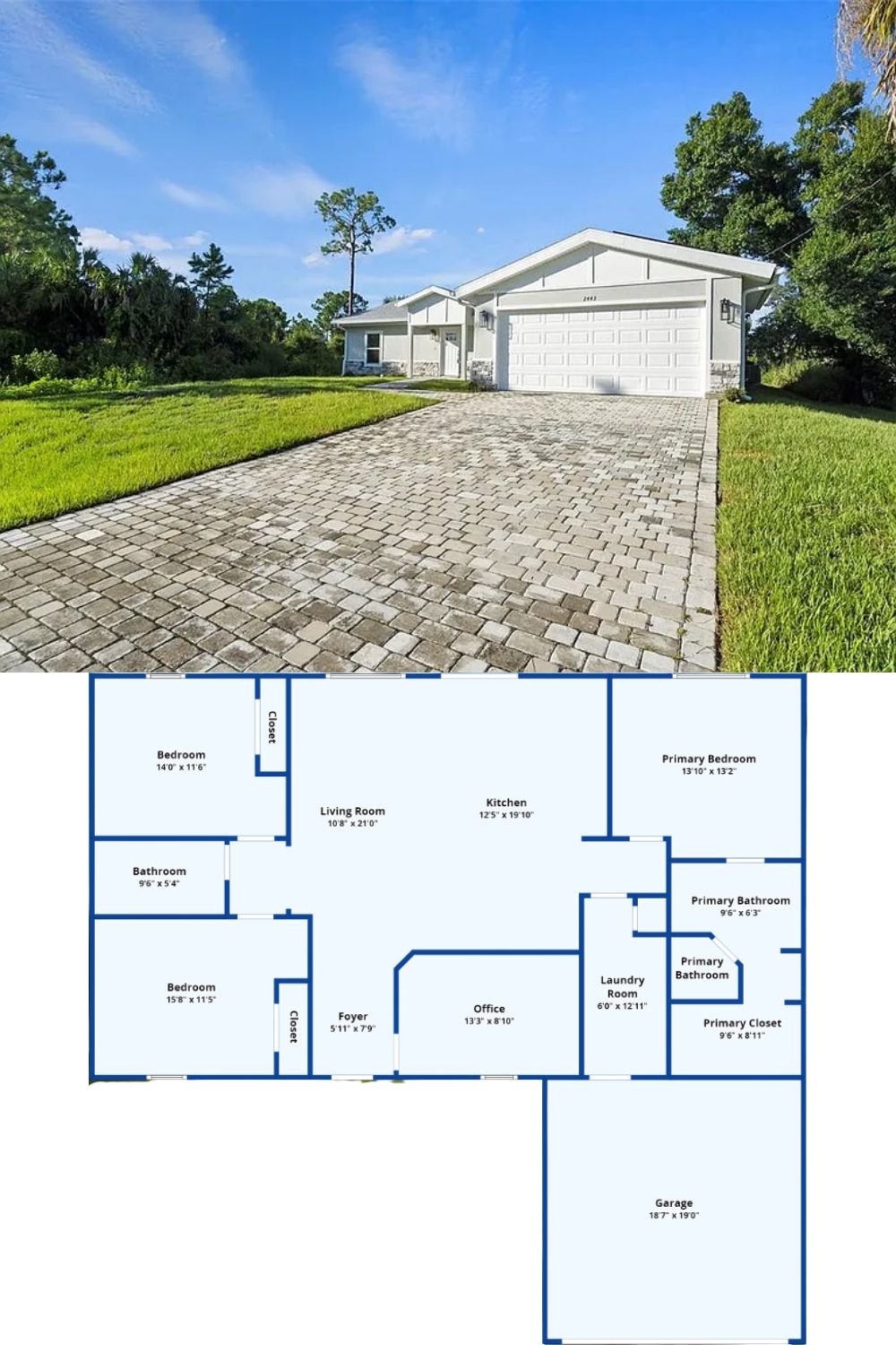 3-Bedroom Ranch Style Single Family Home