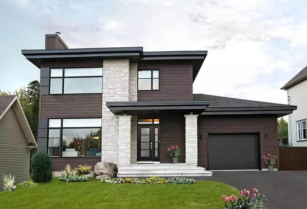 Aniston II 3-Bedroom Contemporary Home with Open Concept Design (Floor Plan)