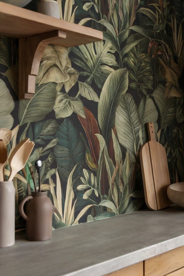 23 Kitchen Wallpaper Ideas to Add Personality and Character to Your ...