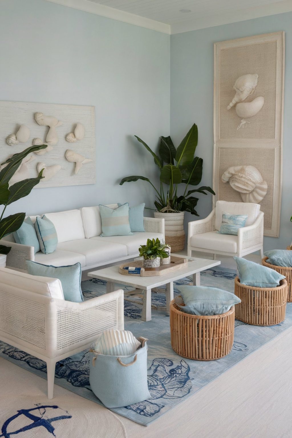 Do Living Rooms Look Good with a Coastal Vibe? You Be the Judge – Here ...