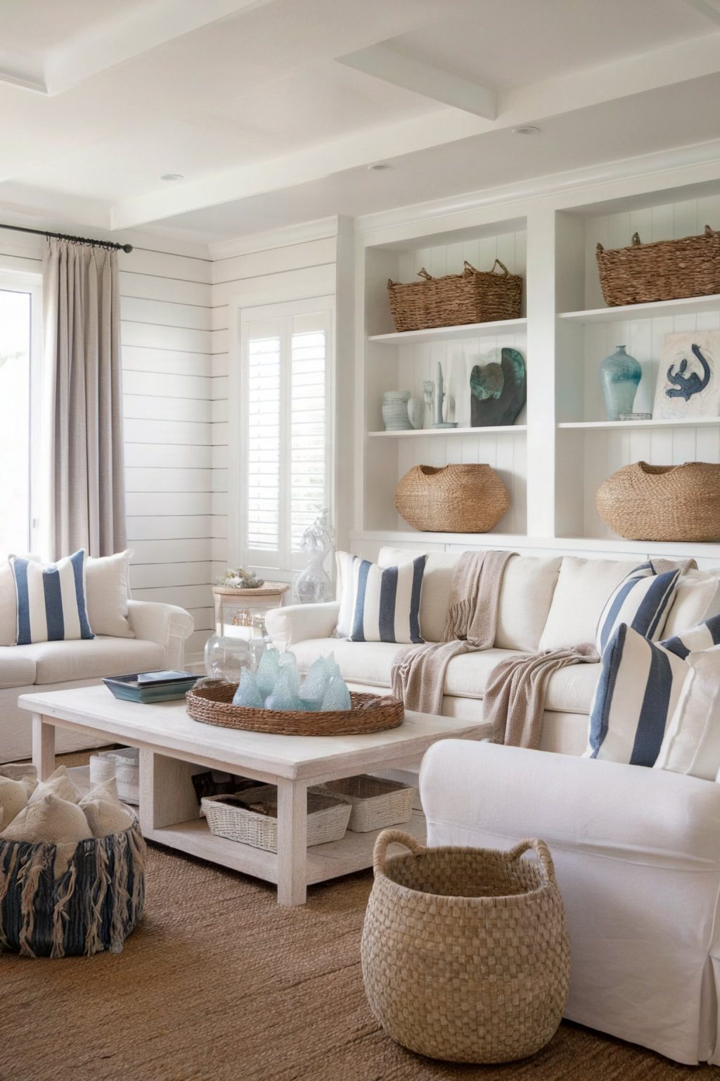 Do Living Rooms Look Good with a Coastal Vibe? You Be the Judge – Here ...