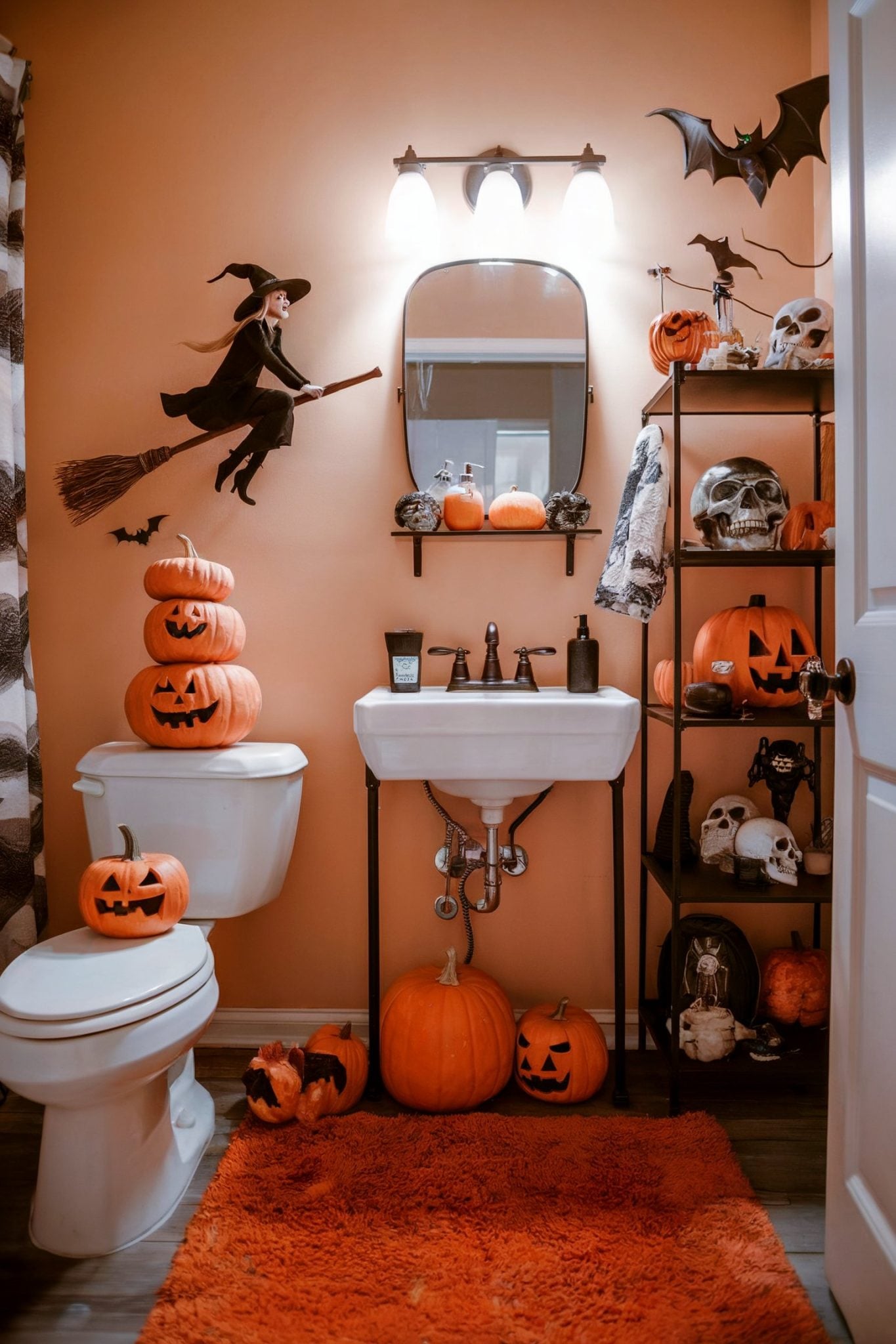 22 Spooky and Fun Halloween Bathroom Decor Ideas – Home Stratosphere