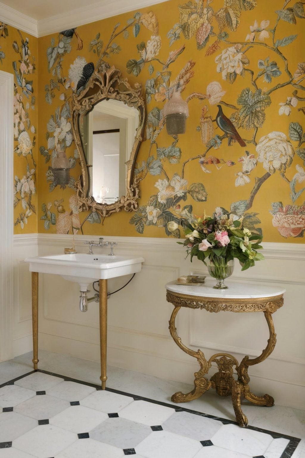 Do Bathrooms Look Good with Wallpaper? You Be the Judge - Here are 22 ...